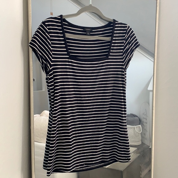 Nordstrom Halogen square neck tee! - Picture 1 of 2